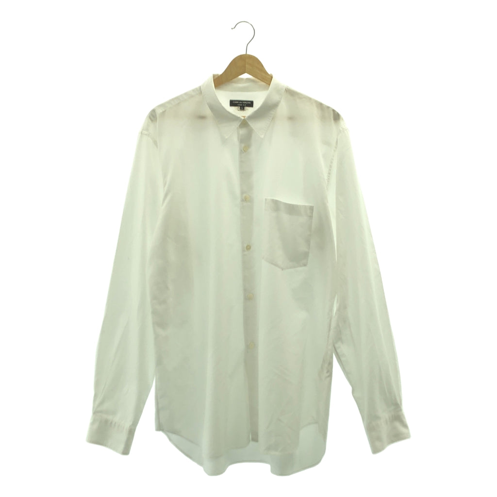 COMME des GARCONS HOMME PLUS / コムデギャルソンオムプリュス | ポリエステル縮絨 レギュラーカラーシャツ | L | メンズ