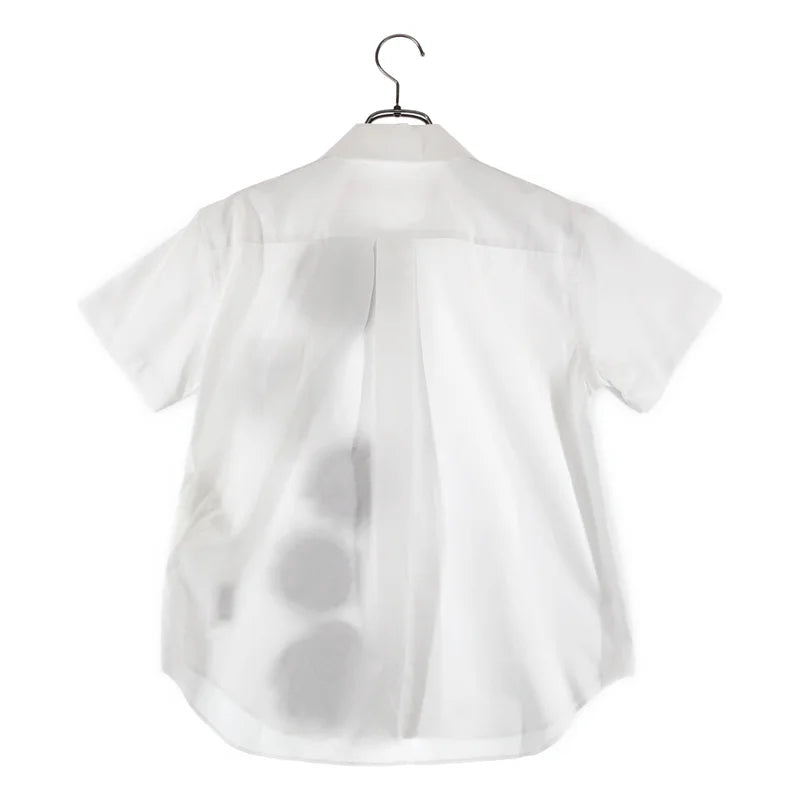 tao COMME des GARCONS / タオコムデギャルソン | 2025AW | フラワーモチーフ ラウンドカラーシャツ | S | レディース