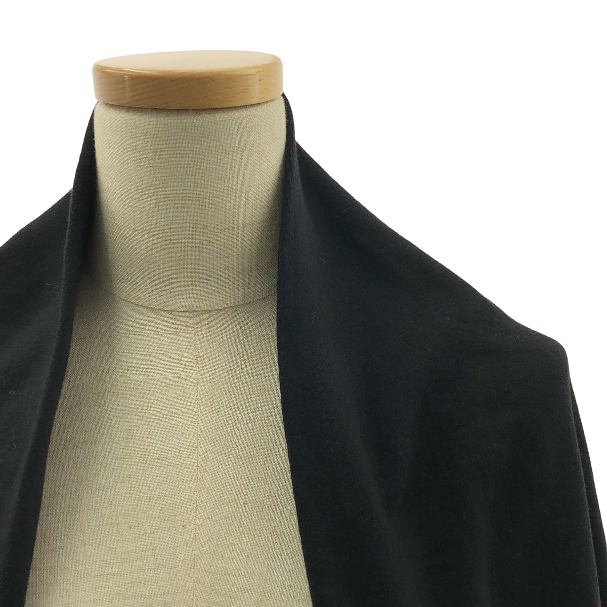 Y's / Y's Yohji Yamamoto | 棉質人造絲無扣不對稱開襟衫外套 | 尺寸 2 | 女款