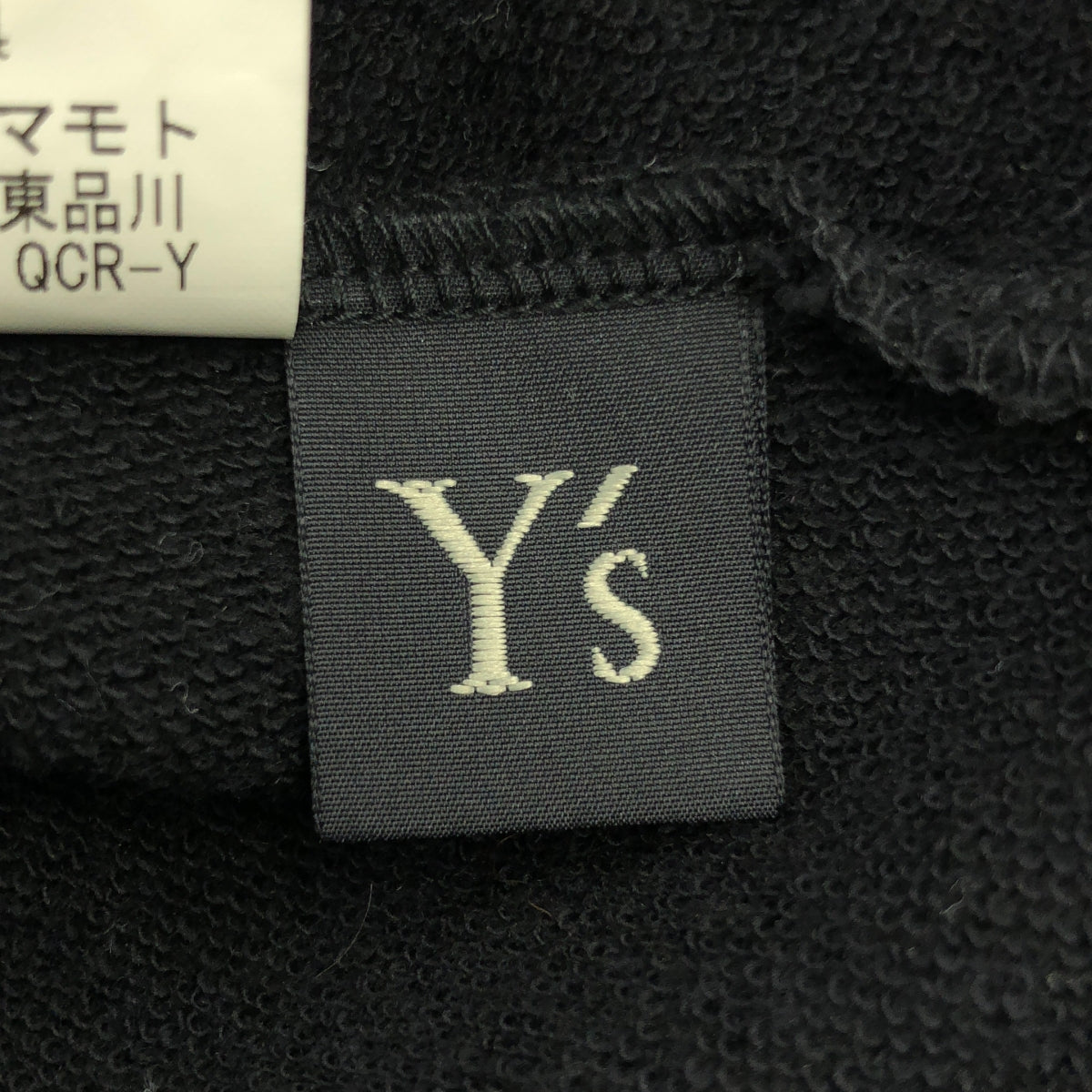 Y's / Y's Yohji Yamamoto | 棉質人造絲無扣不對稱開襟衫外套 | 尺寸 2 | 女款