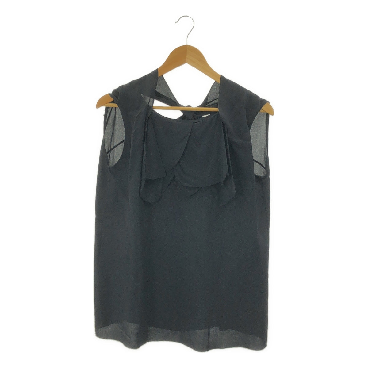 MARNI / マルニ | レーヨン フロントデザイン ノースリーブ トップス | 38 |