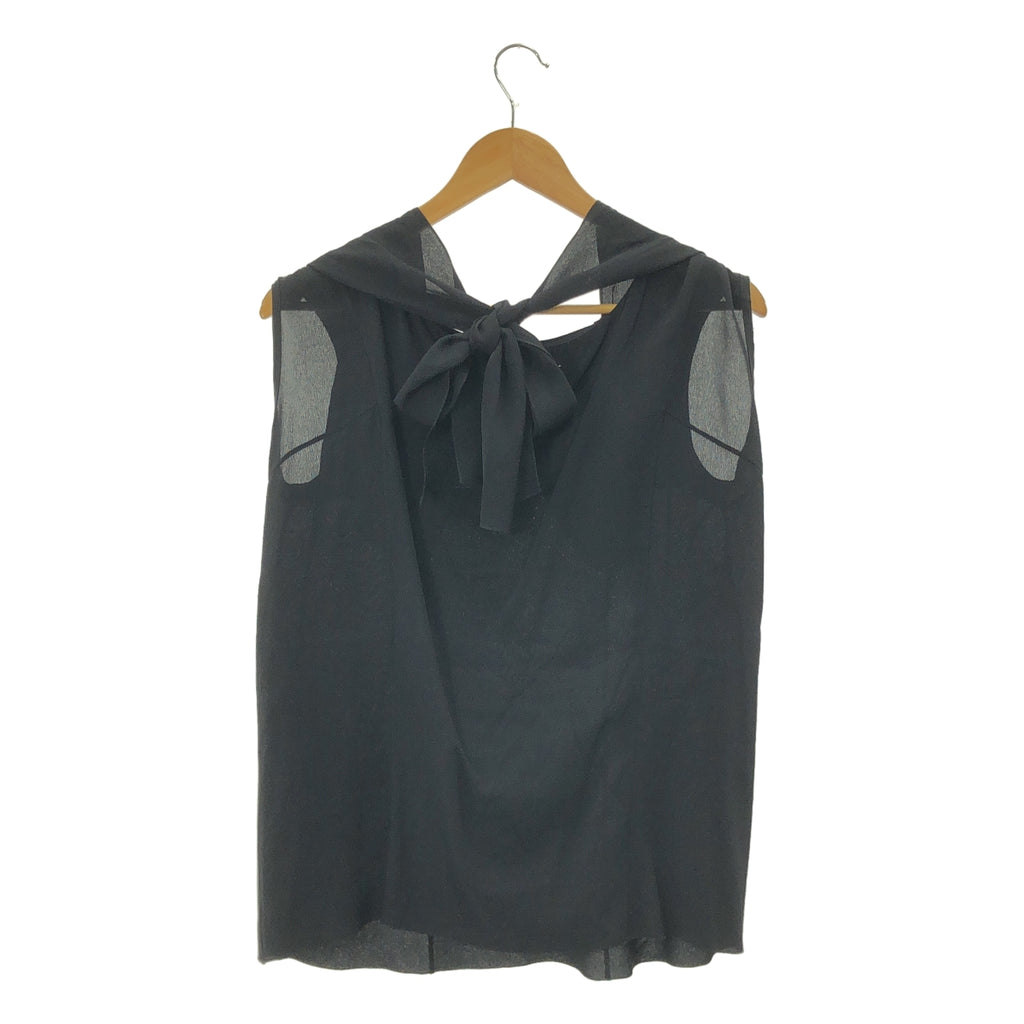 MARNI / マルニ | レーヨン フロントデザイン ノースリーブ トップス | 38 |