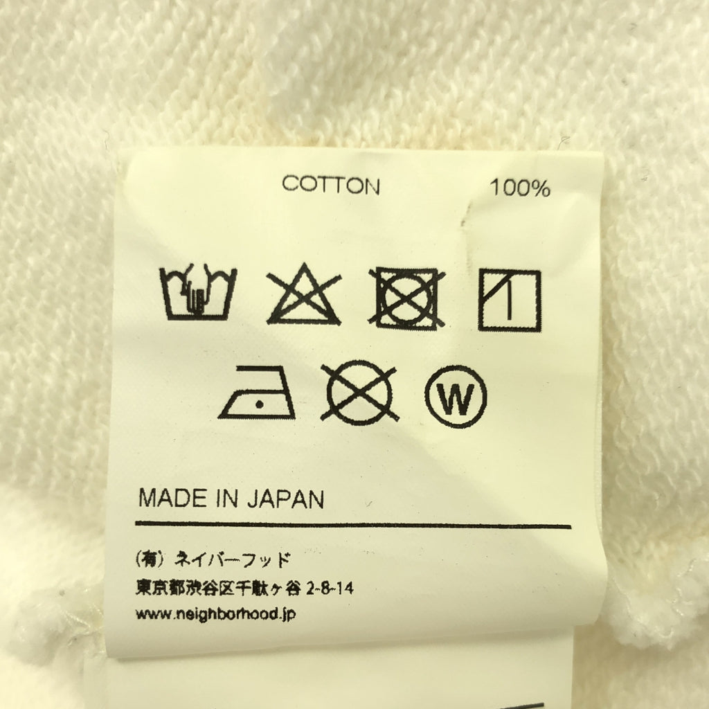 社區 / 社區 | 2019秋冬 | SRL.BIO/ C-HOODED.LS 運動衫連帽衫 | L |白色 |男士