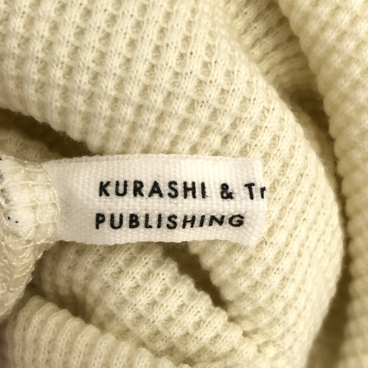 KURASHI&amp;Trips PUBLISHING | Cotton Thermal Long Dress | Off-White | Women's