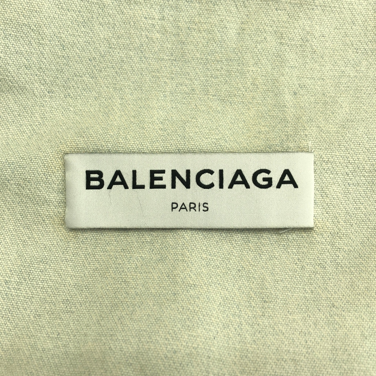 BALENCIAGA / バレンシアガ | ダメージ加工 ビッグカラー デニムジャケット | 40 | メンズ