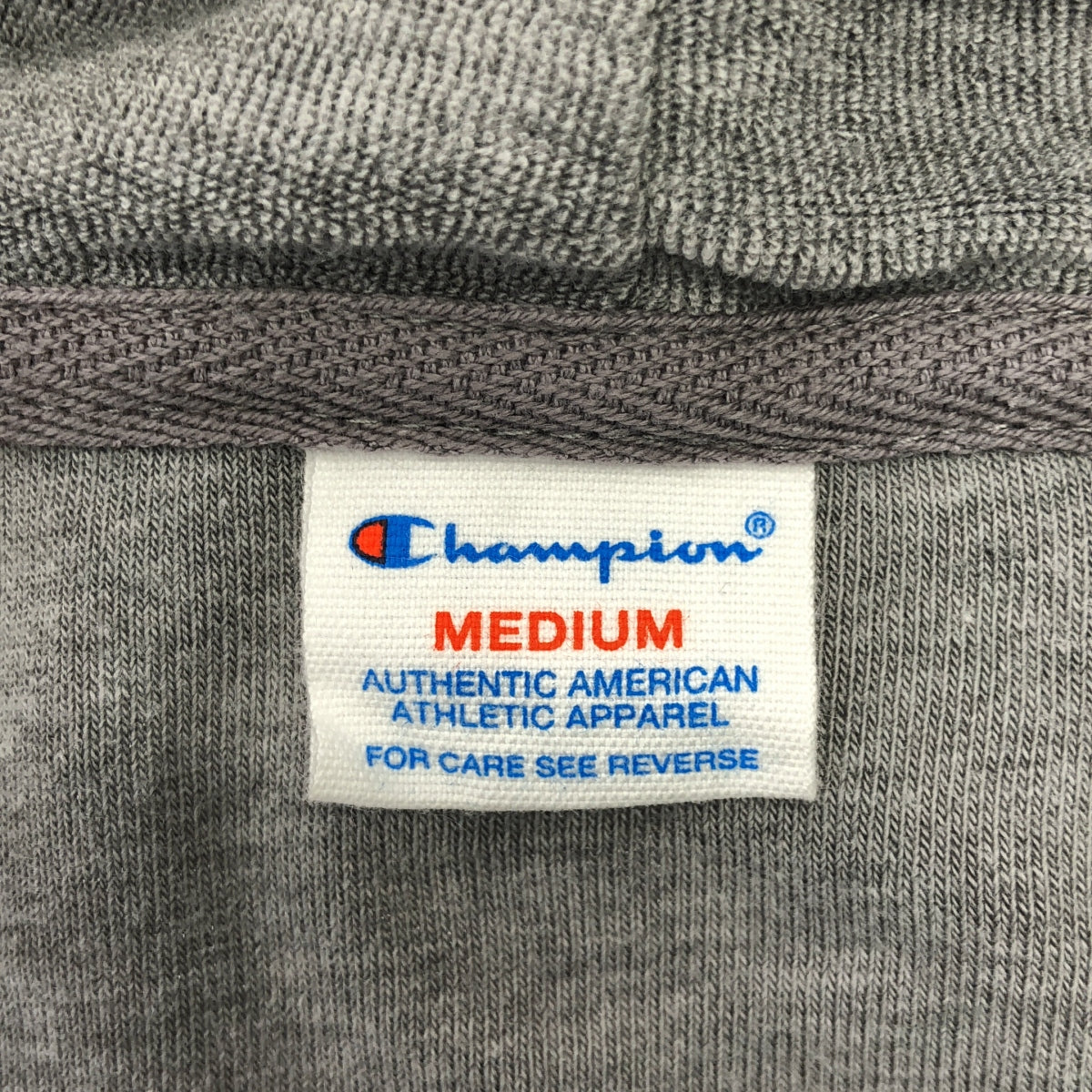 CHAMPION / チャンピオン | コットン フルジップ フーディ | M | グレー | メンズ