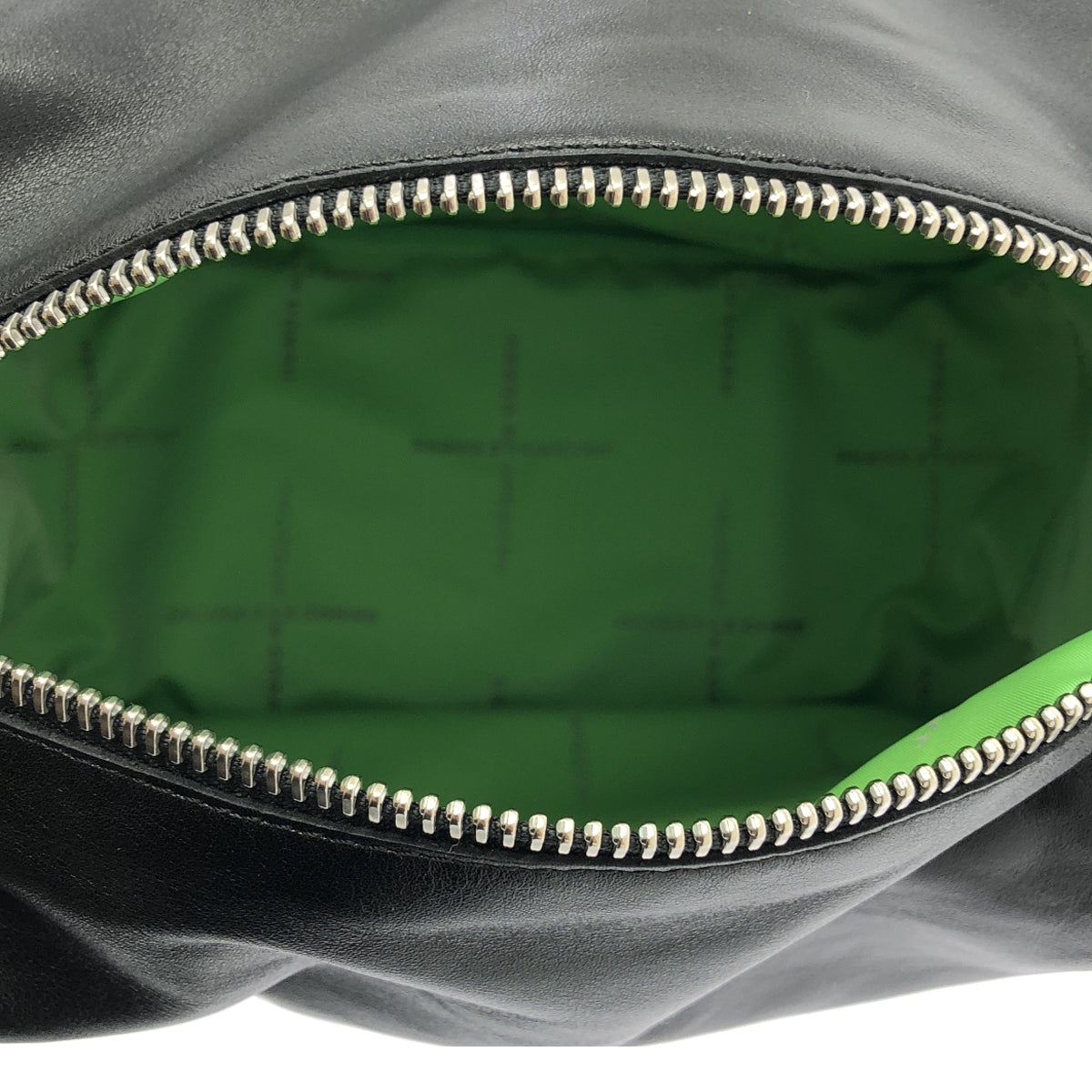 [狀況極佳] JACQUES LE CORRE | 皮革拉鍊雙向方形單肩包 | 黑色 | 女款