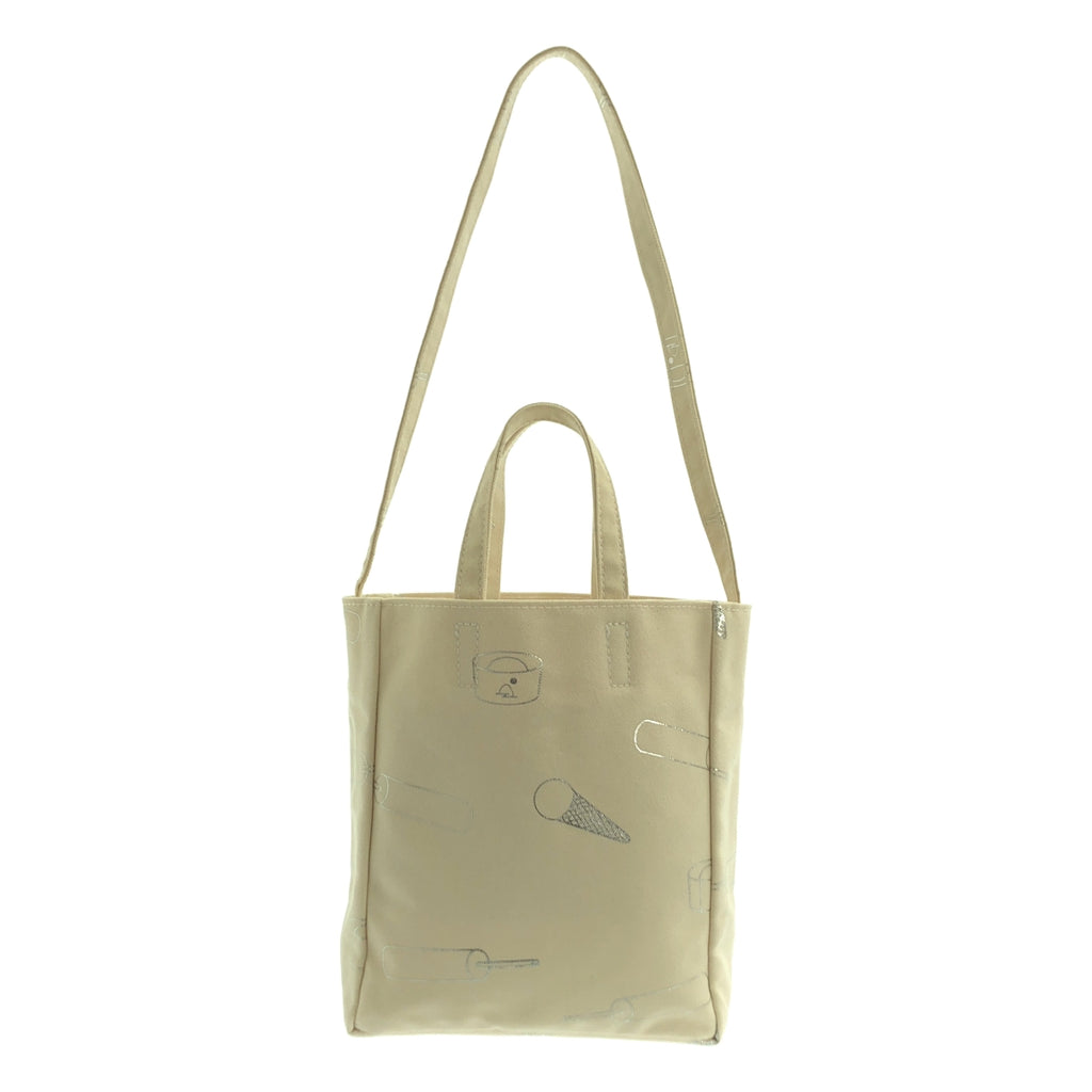 TEMBEA / テンベア | アイスキャンディ 総柄プリント 2Way キャンバス ショルダー トートバッグ |