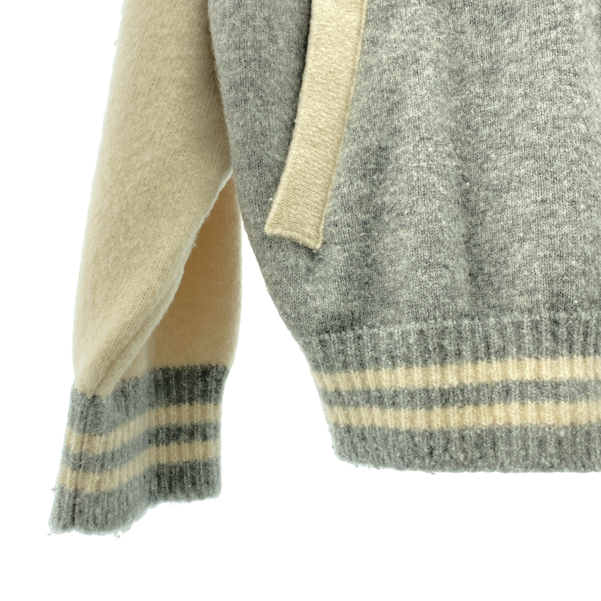 アパルトモン【LANEUSラネウス】 KNITTED BOMBER JACKET アパルトモン