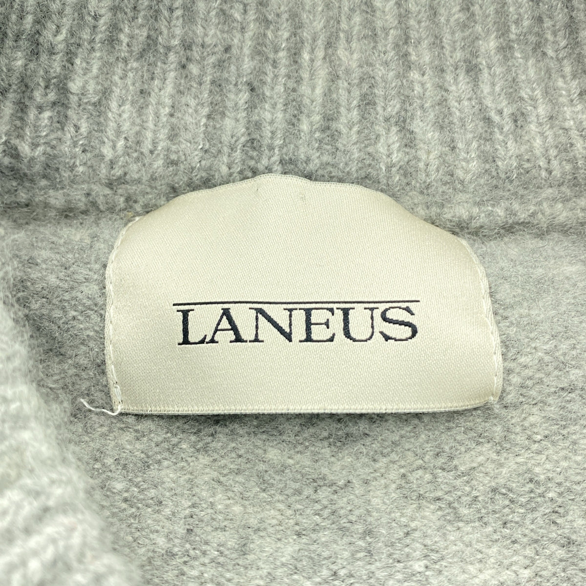 LANEUS / 라네우스 | 2024AW | L'Appartement / BOMBER JACKET / 캐시미어 실크 니트 폭격기 재킷 블루존 | F | 여성