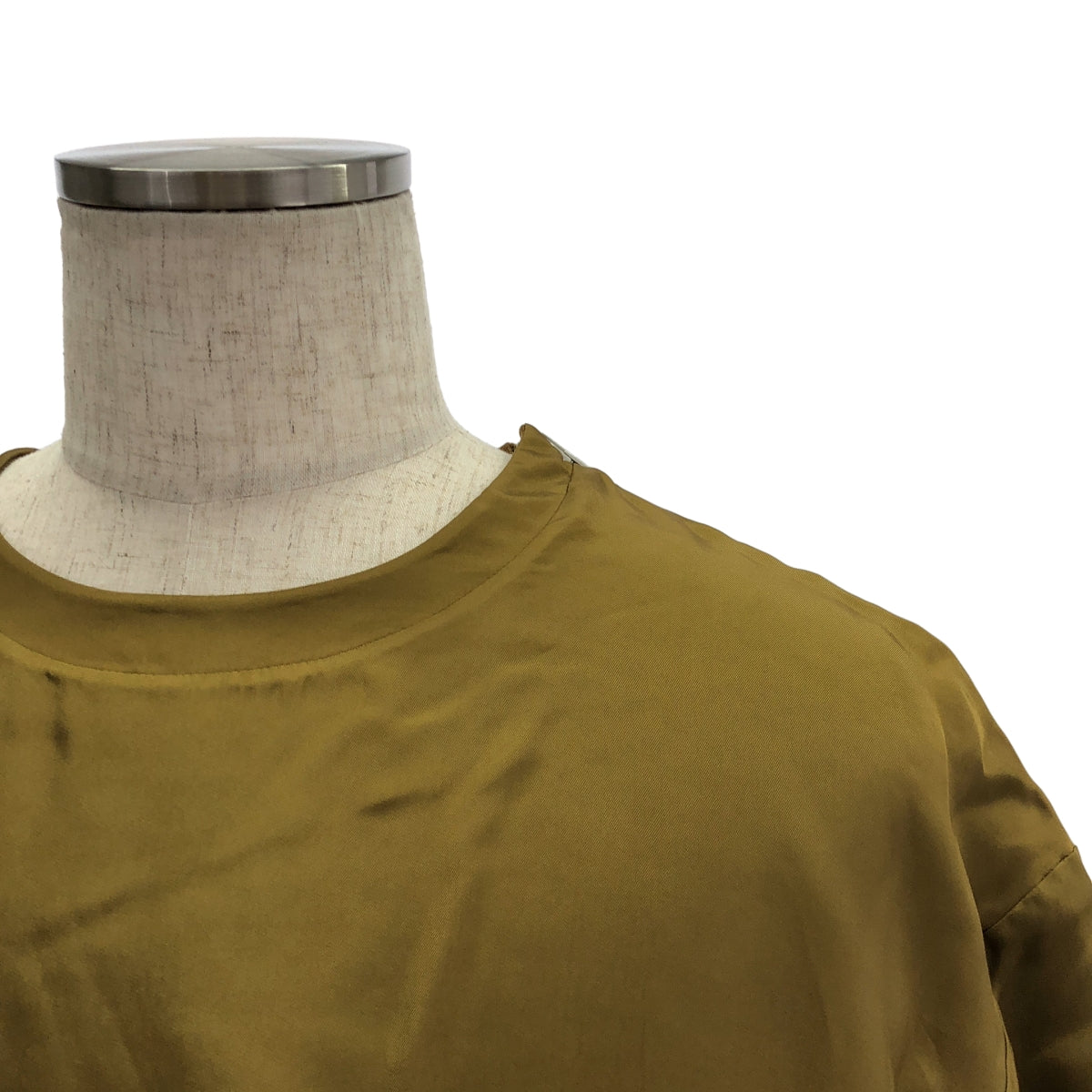 JIL SANDER / ジルサンダー | 2024SS | ワンポイントロゴ ショルダージップ オーバーシルエット プルオーバー | M | メンズ