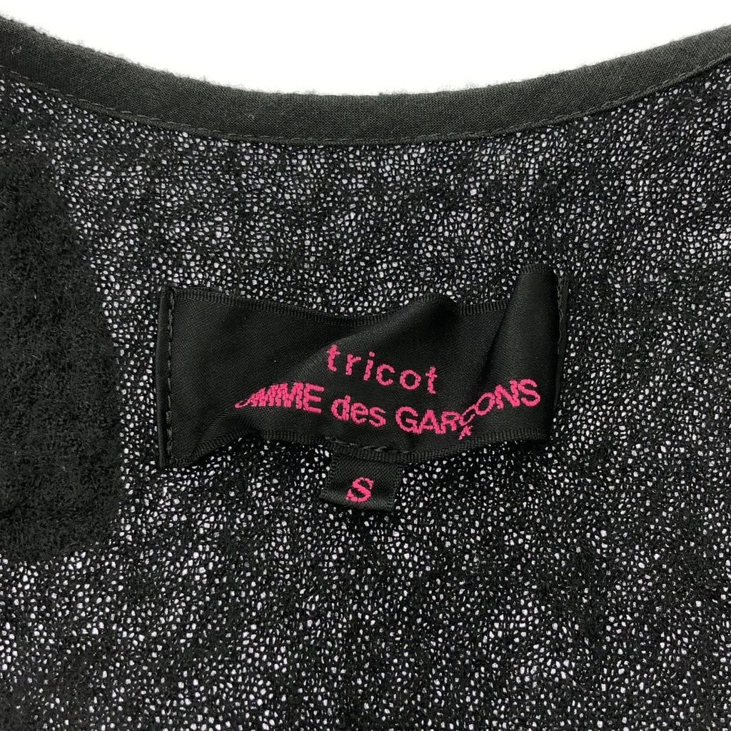 針織 COMME des GARCONS | 2018秋冬 |收縮包覆無袖連身裙 | S |黑色 |女性的