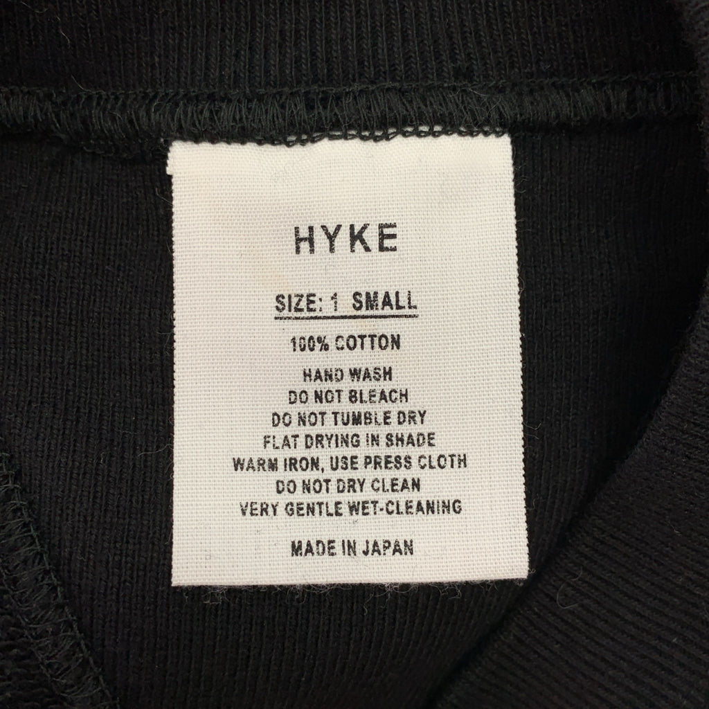 HYKE / ハイク | CROPPED SWEAT SHIRT クロップド スウェット | S | レディース