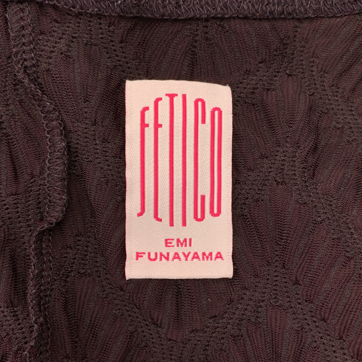 FETICO / 페티코 | 2024AW | JQ JERSEY CUTOUT DRESS 원피스 | 1 | 여성