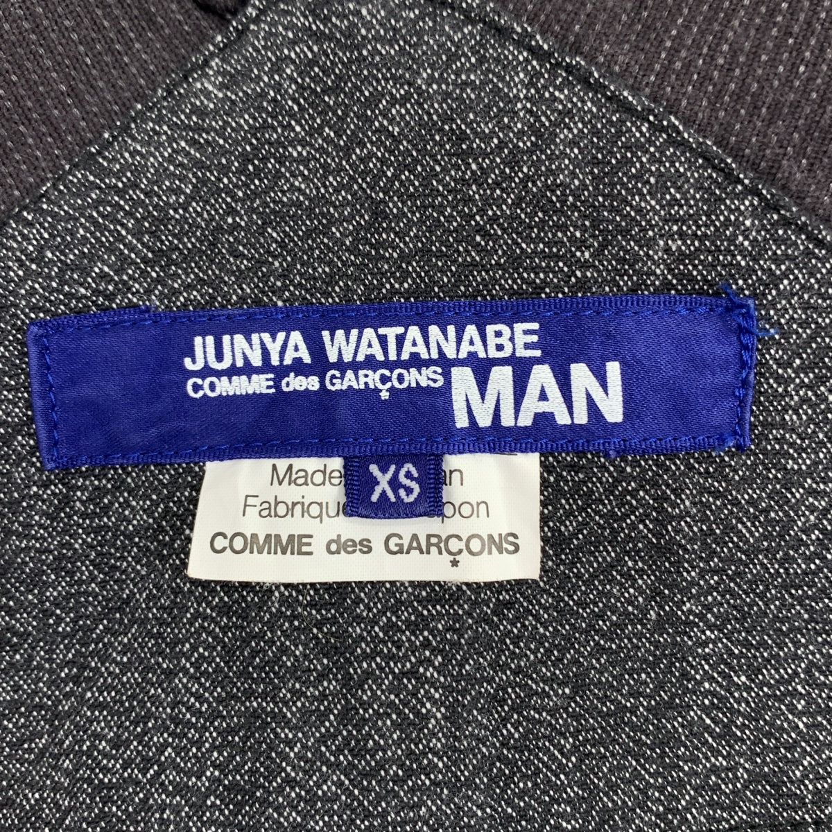 JUNYAWATANABE COMME des GARÇONS 男士 | 2012 秋冬 |燈芯絨工作服 | XS |深棕色|男士
