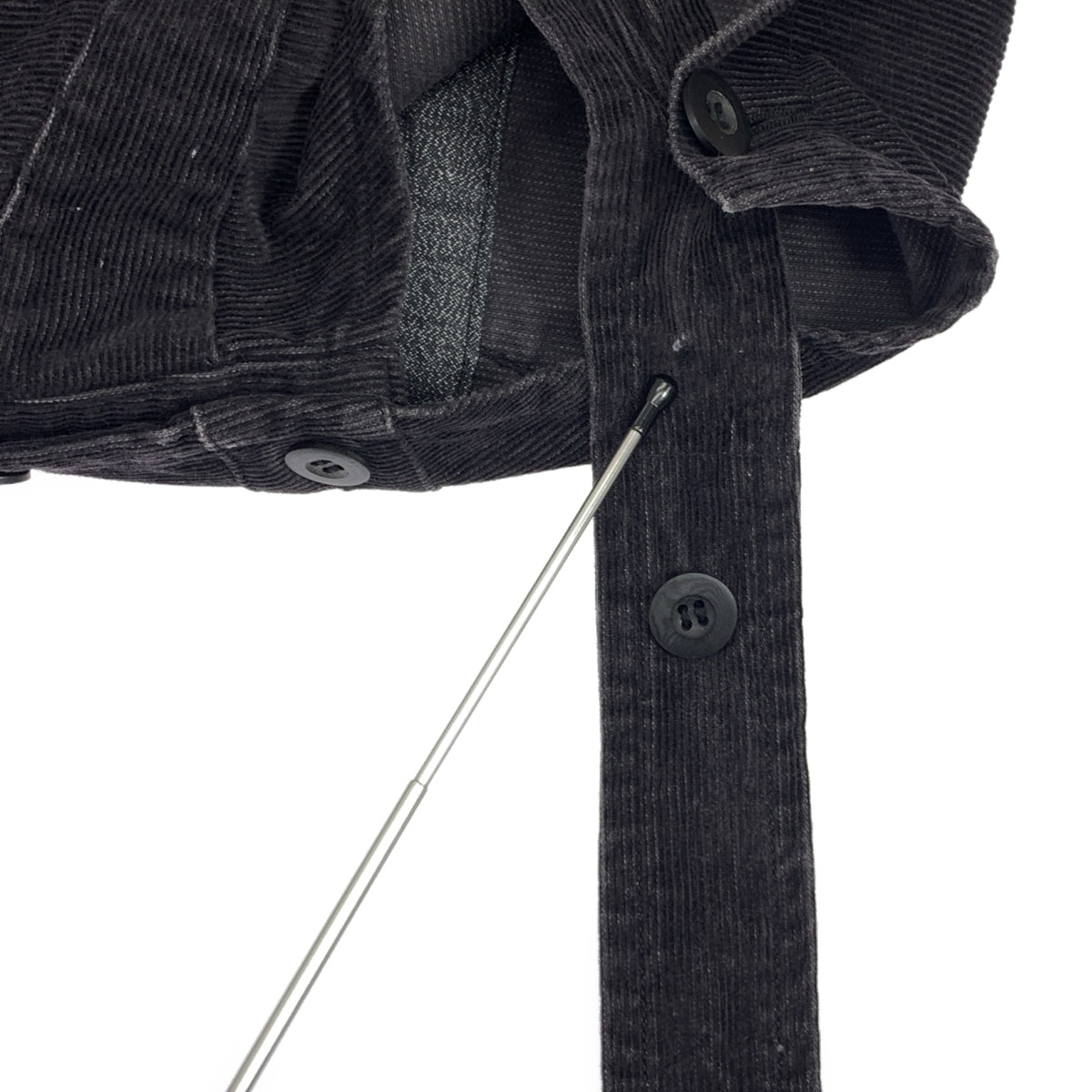 JUNYAWATANABE COMME des GARÇONS 男士 | 2012 秋冬 |燈芯絨工作服 | XS |深棕色|男士