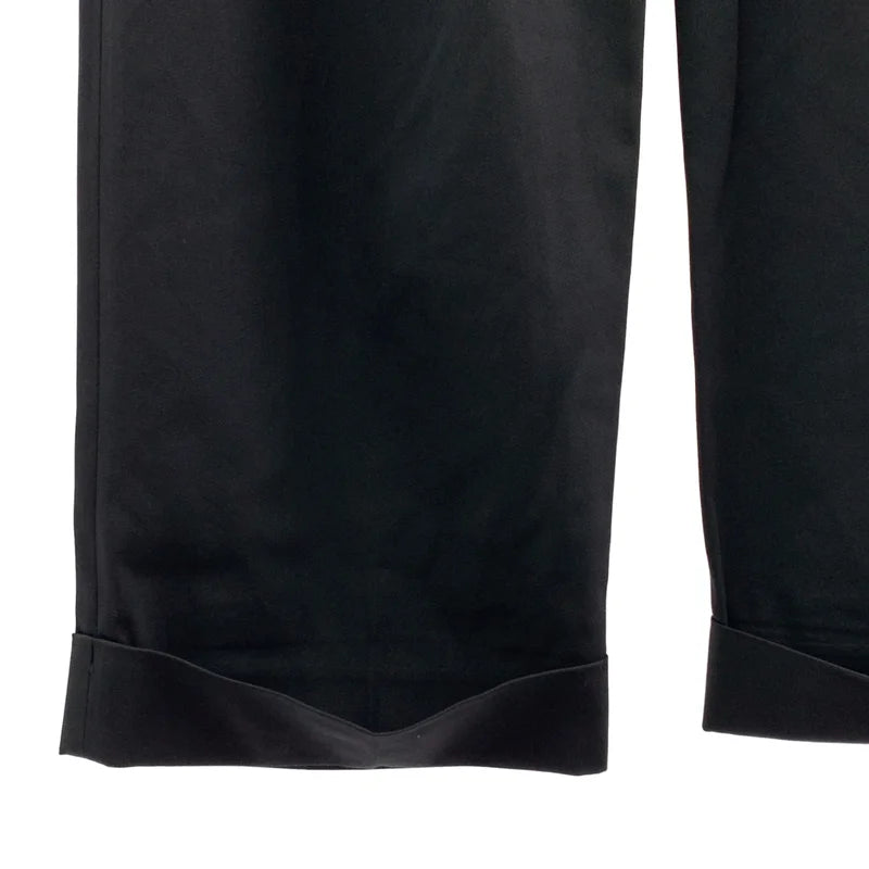 MARKAWARE / 마카웨어 | 2026SS | 60/2 오가닉 강연 보일 3/2 트윌 더블 플리티드 세미 이지 트라우저 팬츠 | 1 | 남성