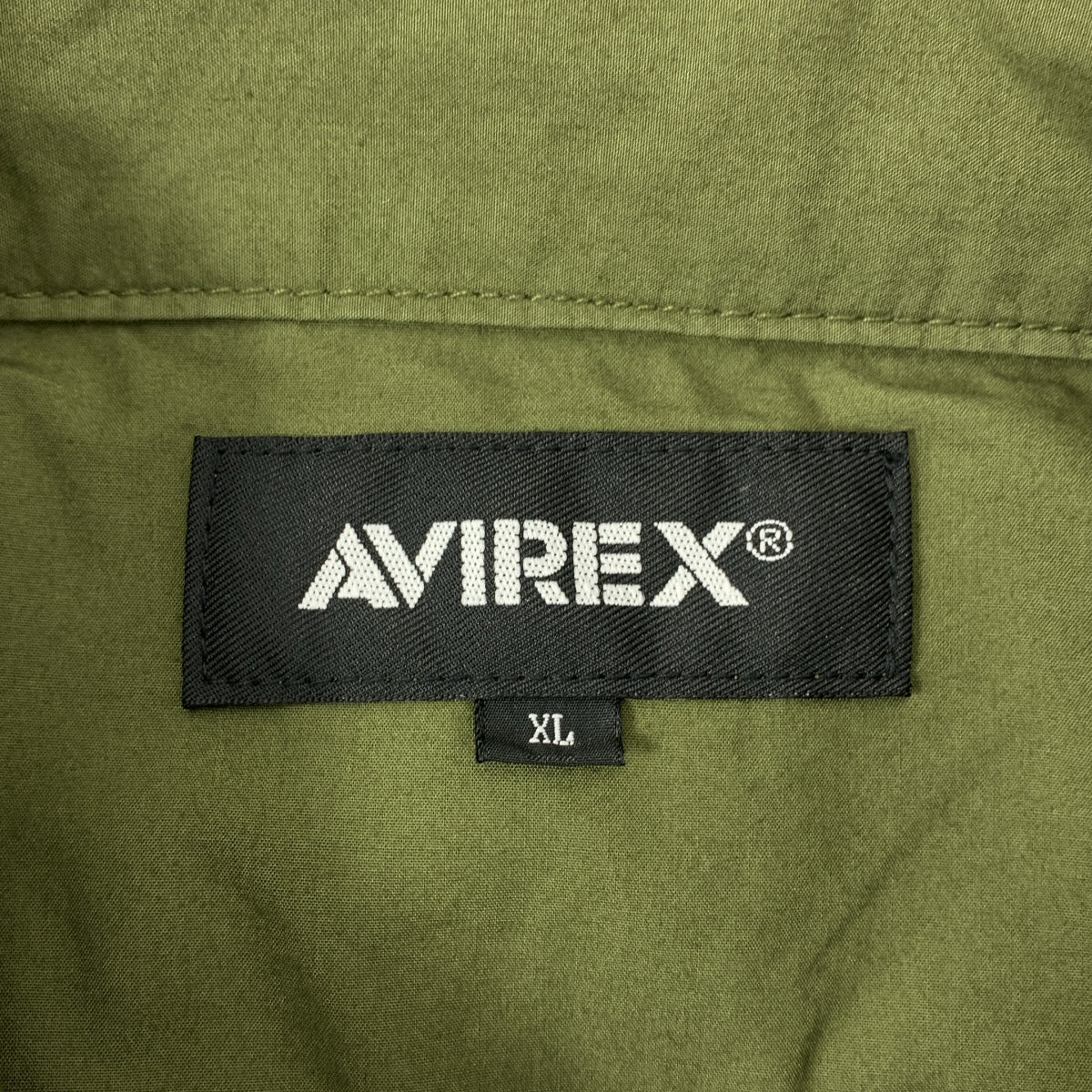 AVIREX / 아빌렉스 | 타자기 파티그 셔츠 | XL | 남성