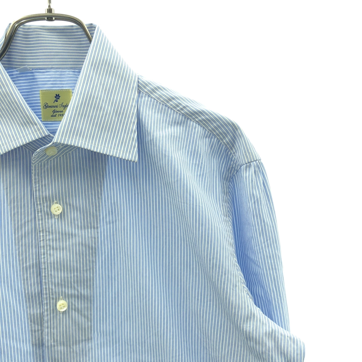 Giannetto / ジャンネット | ストライプ ドレスシャツ | 39 15 1/2 | メンズ