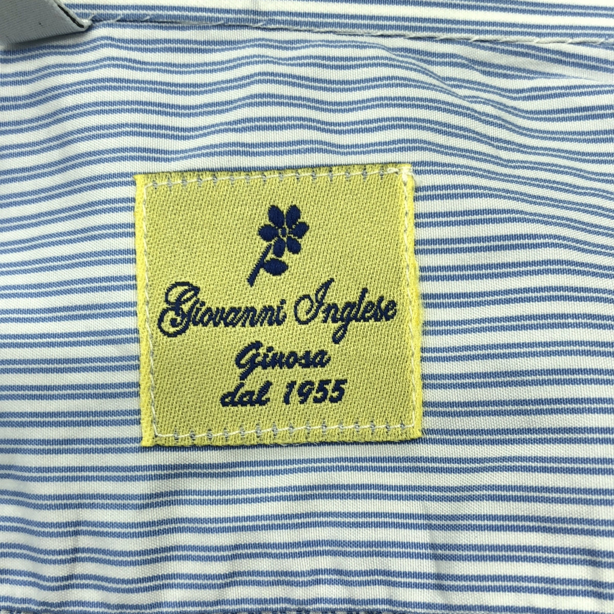 Giannetto / ジャンネット | ストライプ ドレスシャツ | 39 15 1/2 | メンズ