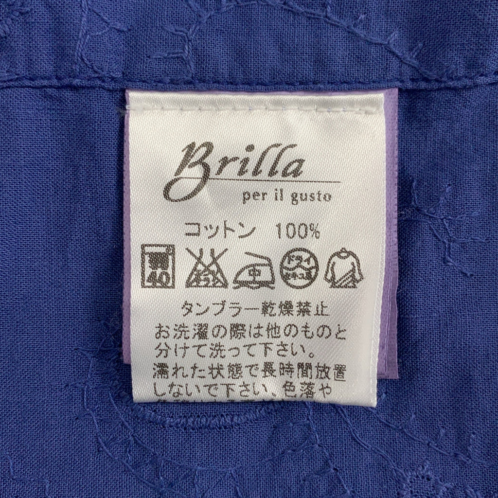 Brilla per il gusto / ブリッラペルイルグスト | エンブロイダリー シャツ | S | メンズ