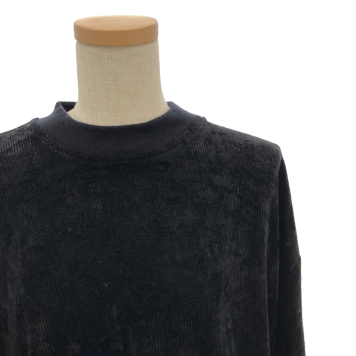 Christian Wijnants | Rayon Corduroy Stretch Asymmetrical Oversized Pullover | S | Women's