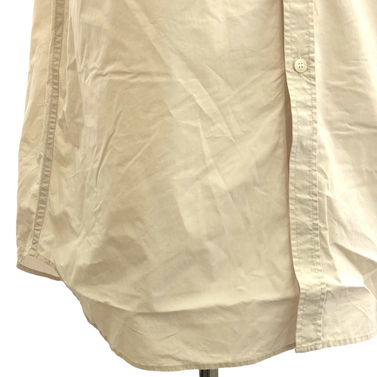 BEARDSLEY / 비어즐리 | 코튼 롱 셔츠 원피스 | F | 베이지 | 여성