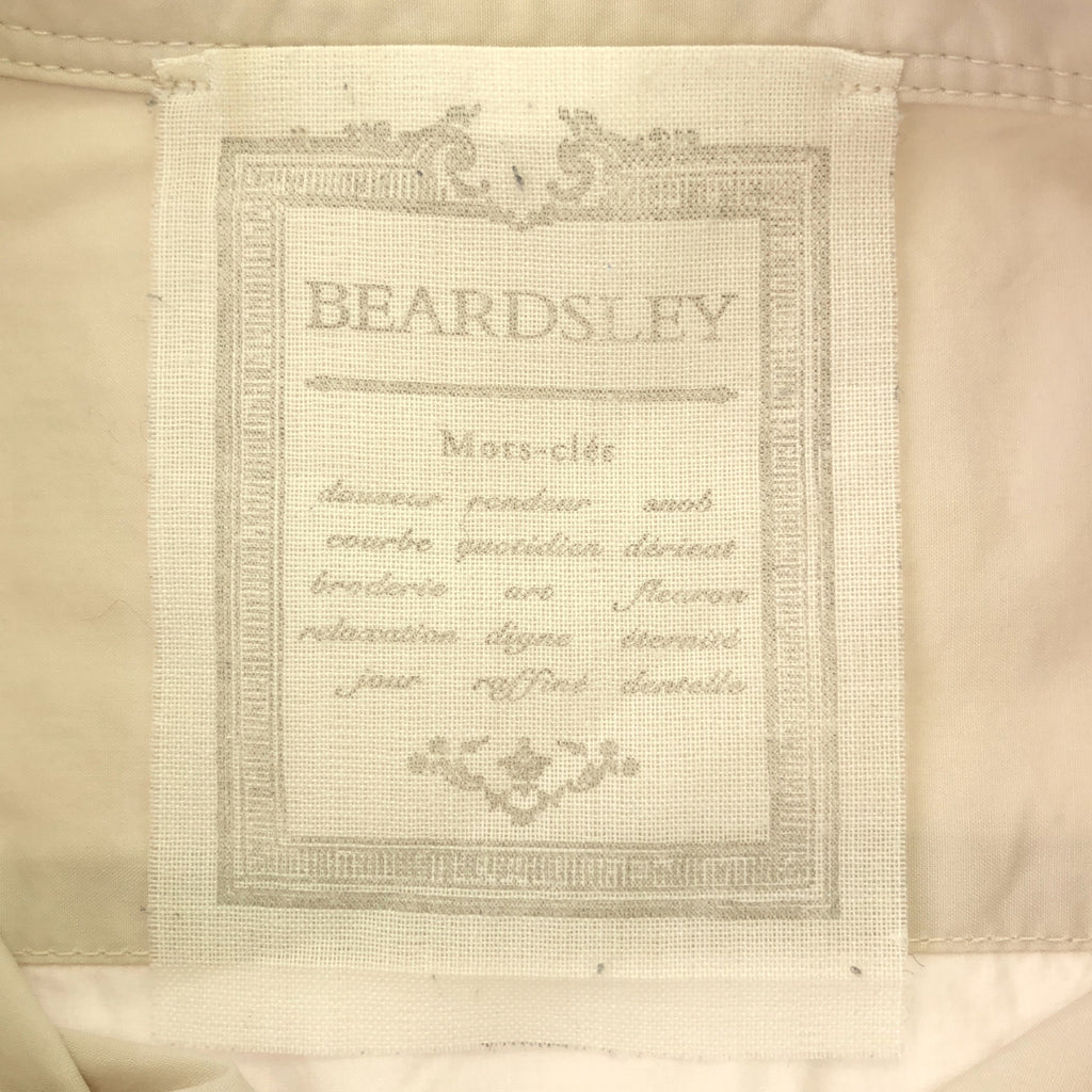 BEARDSLEY / ビアズリー | コットン ロング シャツワンピース | F | ベージュ | レディース