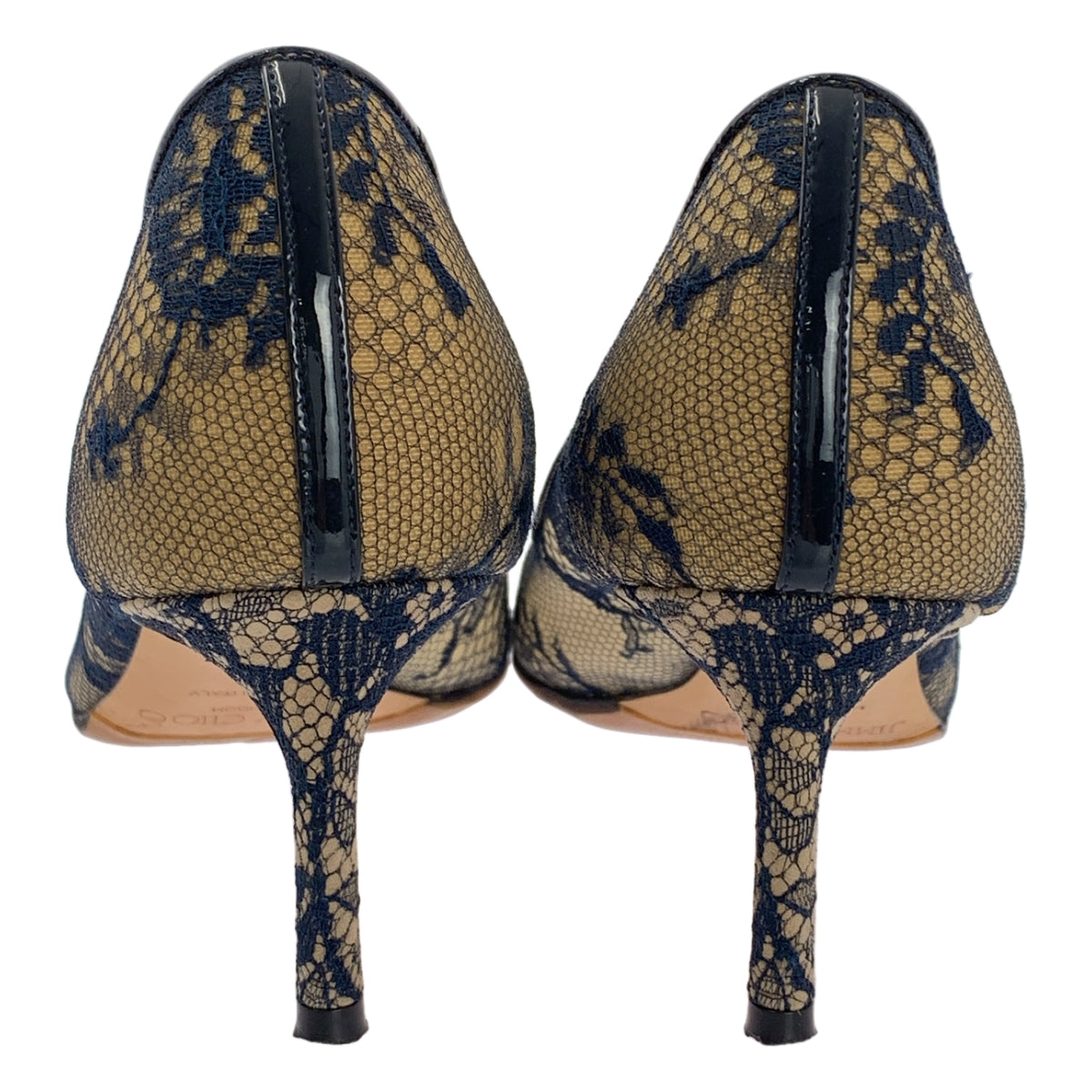 JIMMY CHOO | 蕾絲尖頭高跟鞋 | 37號 |