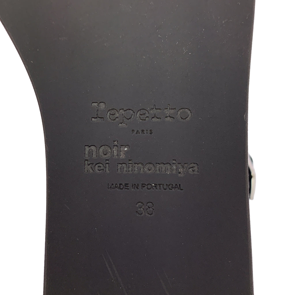 noir kei ninomiya / ノワールケイニノミヤ | × Repetto / レペット パテントレザー スタッズ ストラップ プラットフォーム シューズ | 38 | レディース