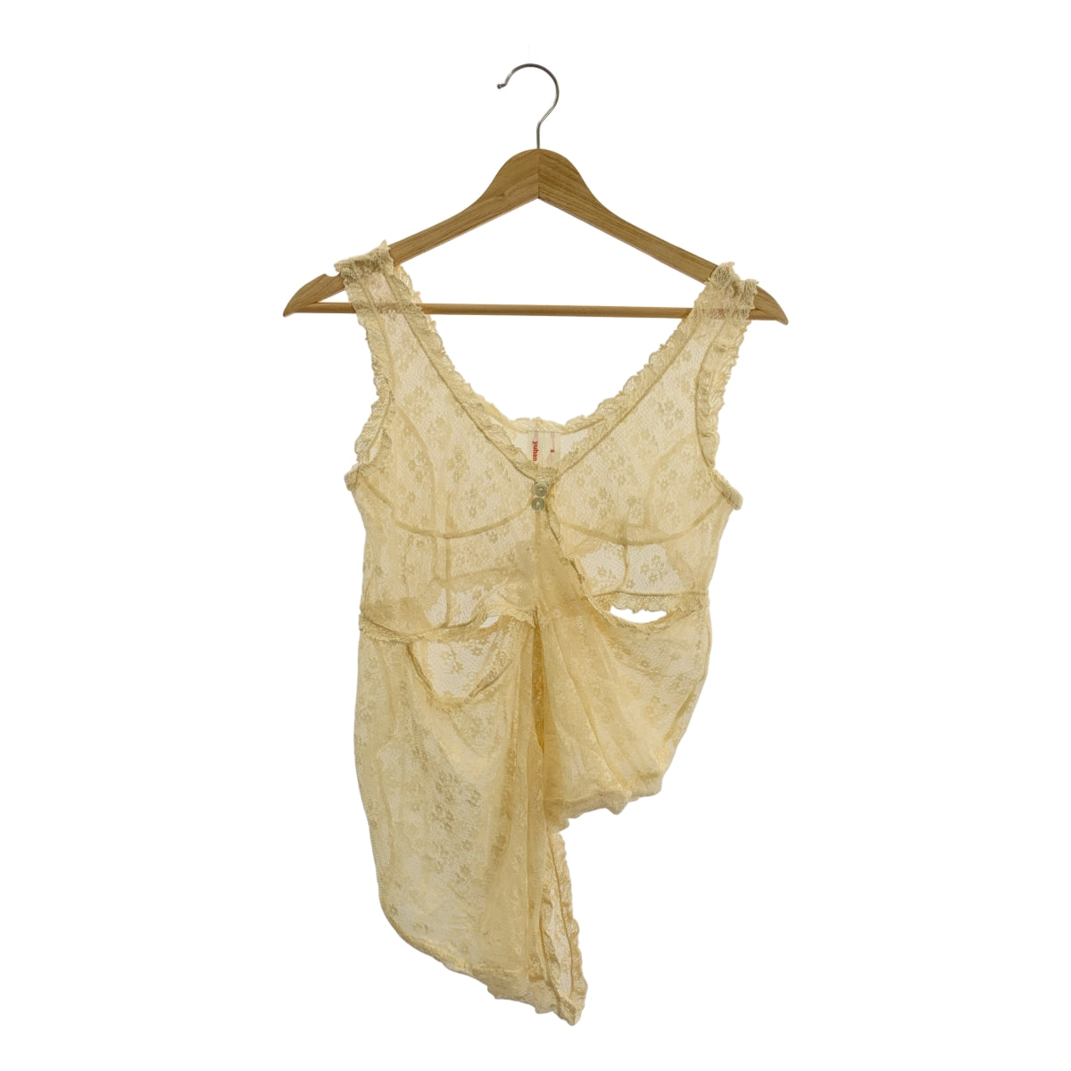 YUHAN WANG / 유한 원 | 변형 입체 레이스 블라우스 | S | 여성