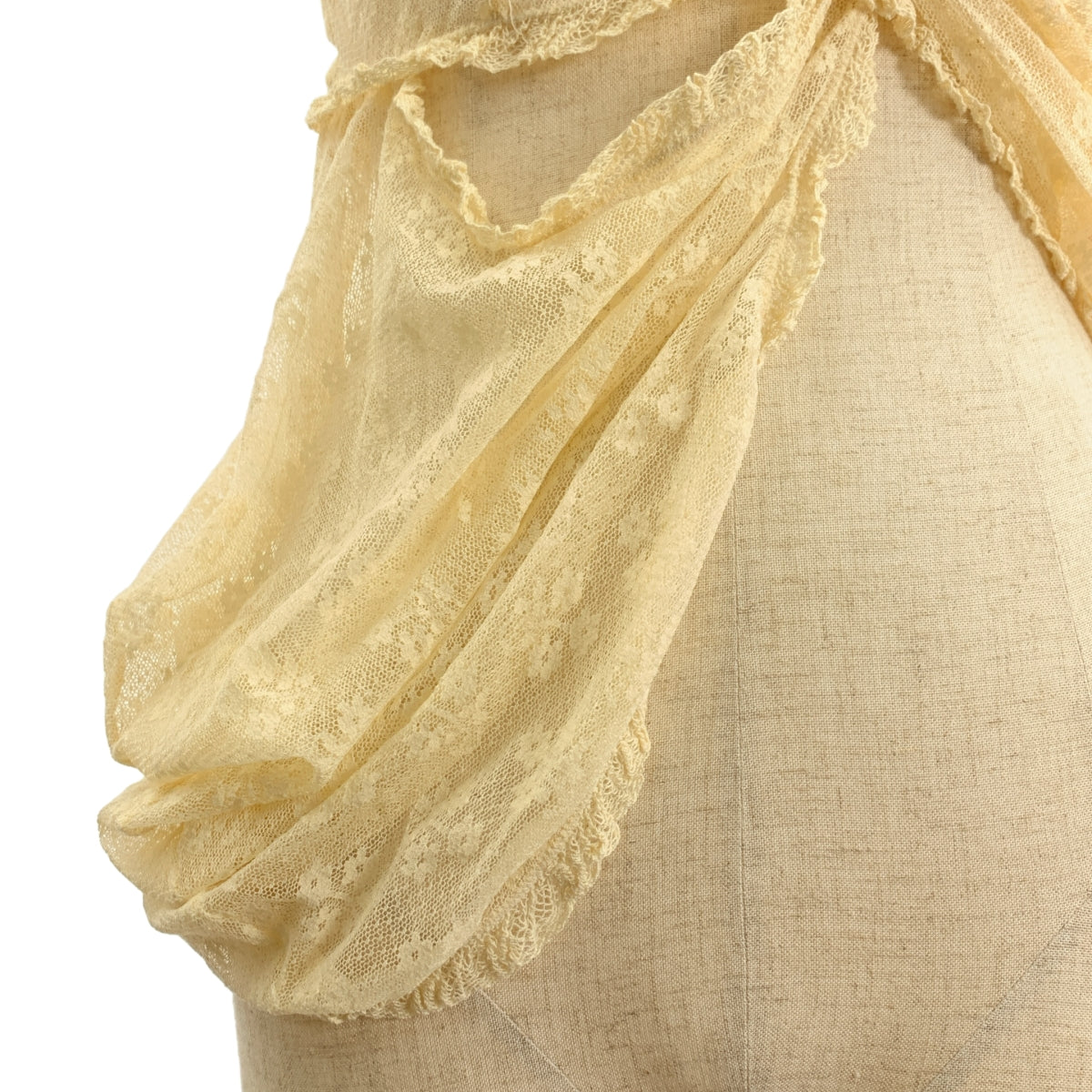 YUHAN WANG / 유한 원 | 변형 입체 레이스 블라우스 | S | 여성