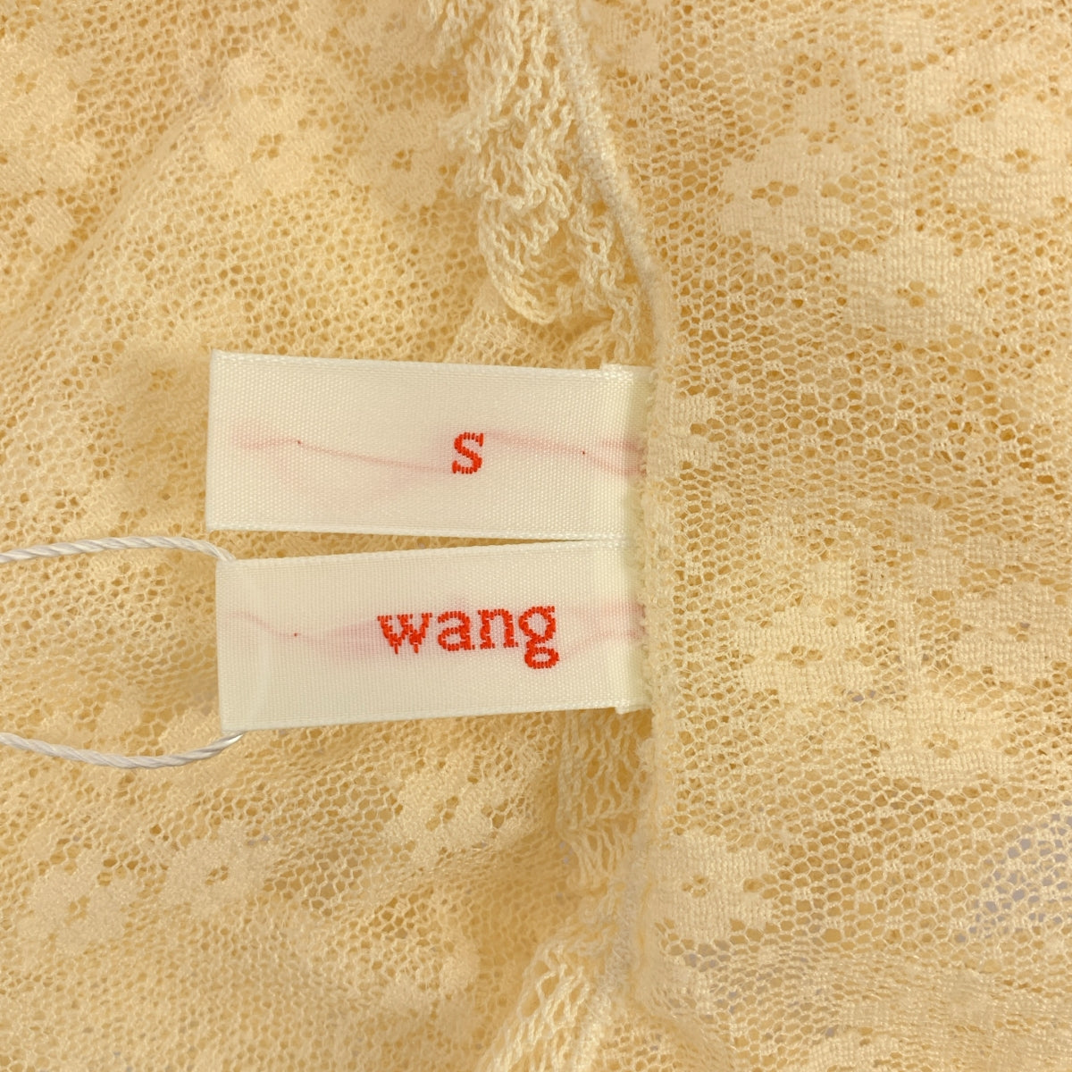YUHAN WANG / ユハン ワン | 変形 立体 レース ブラウス | S | レディース