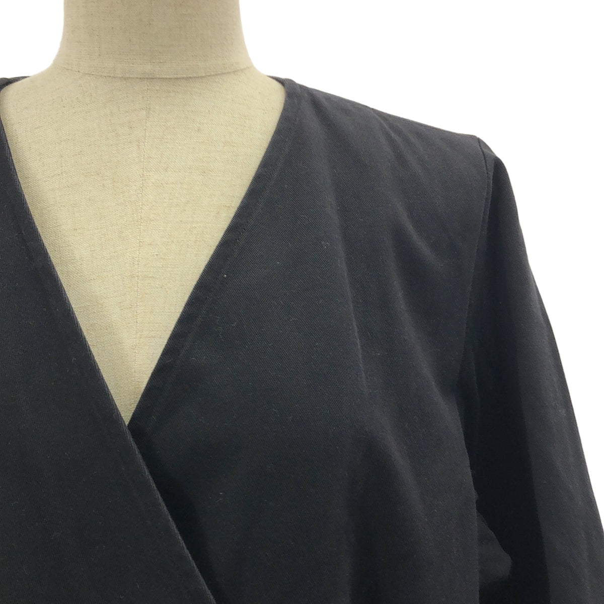 foufou / フーフー | THE DRESS / コットン カシュクール ドレス ワンピース | 1 | レディース