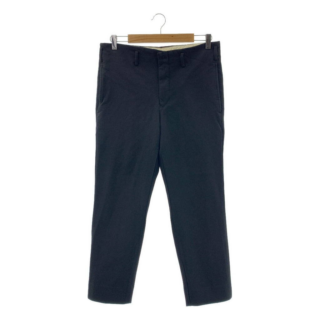 COMME des GARCONS HOMME PLUS / 콤데 갤슨 옴플루스 | 2021SS | 폴리에스터 제품 가공 슬랙스 팬츠 | M | 블랙 | 남성