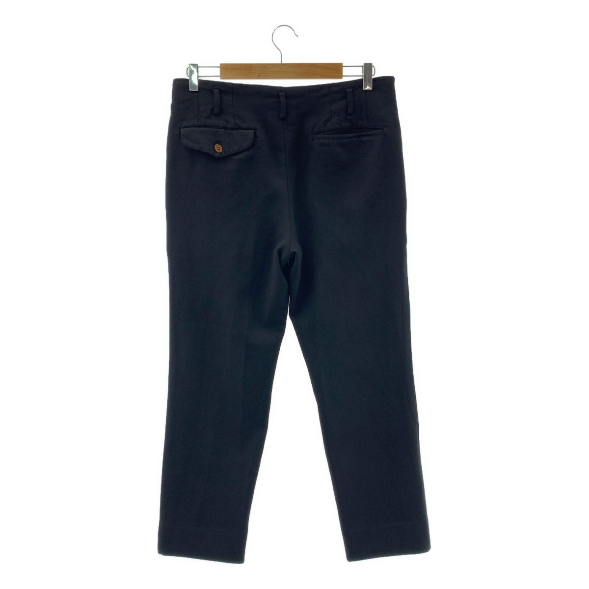 COMME des GARCONS HOMME PLUS / コムデギャルソンオムプリュス | 2021SS | ポリエステル 製品加工 スラックス パンツ | M | ブラック | メンズ