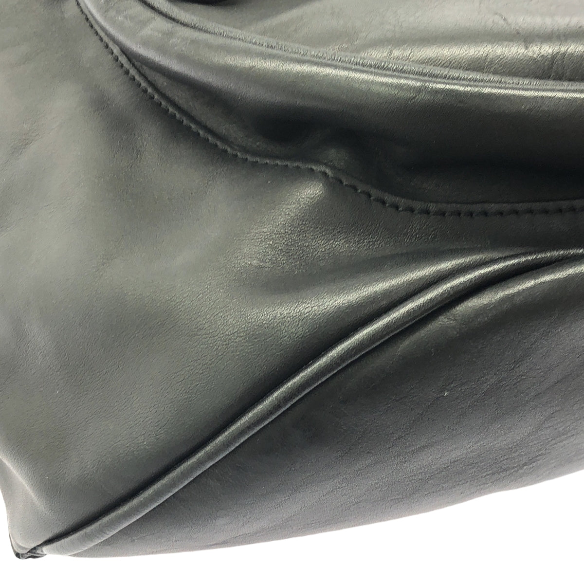 Maison Martin Margiela / メゾンマルタンマルジェラ | 2012AW | ×H&M レザー ボディ バッグ | ブラック | メンズ