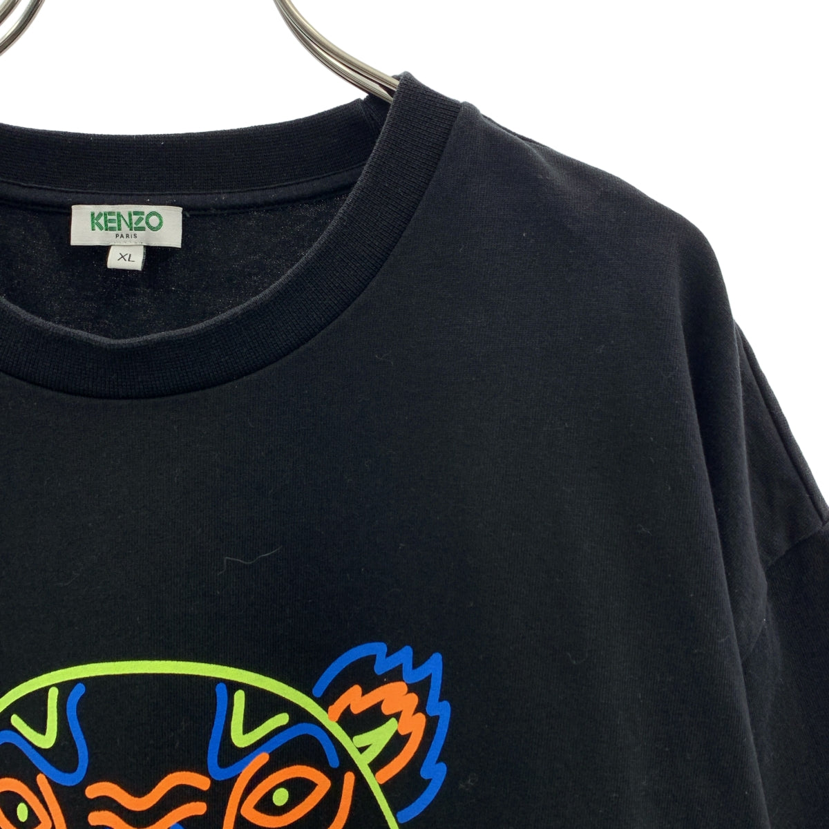 KENZO / ケンゾー | タイガーロゴ プリント Tシャツ | XL | メンズ