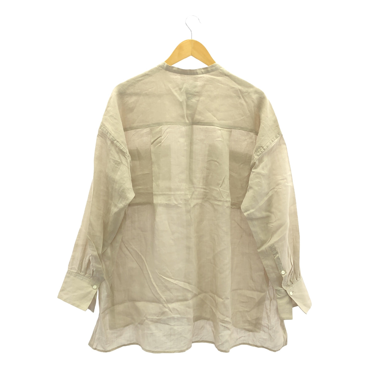 Chaos | Linen band collar shirt | F | Women's