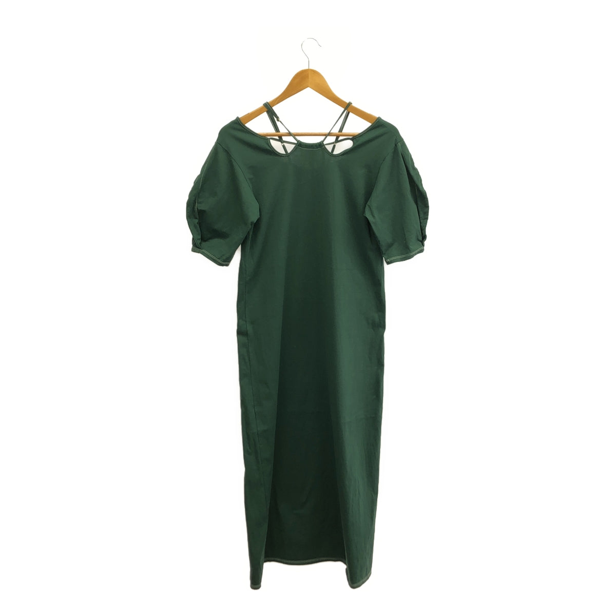 MURRAL / Mural | 2023SS | Ivy half sleeve dress | 1 | Green | Women's