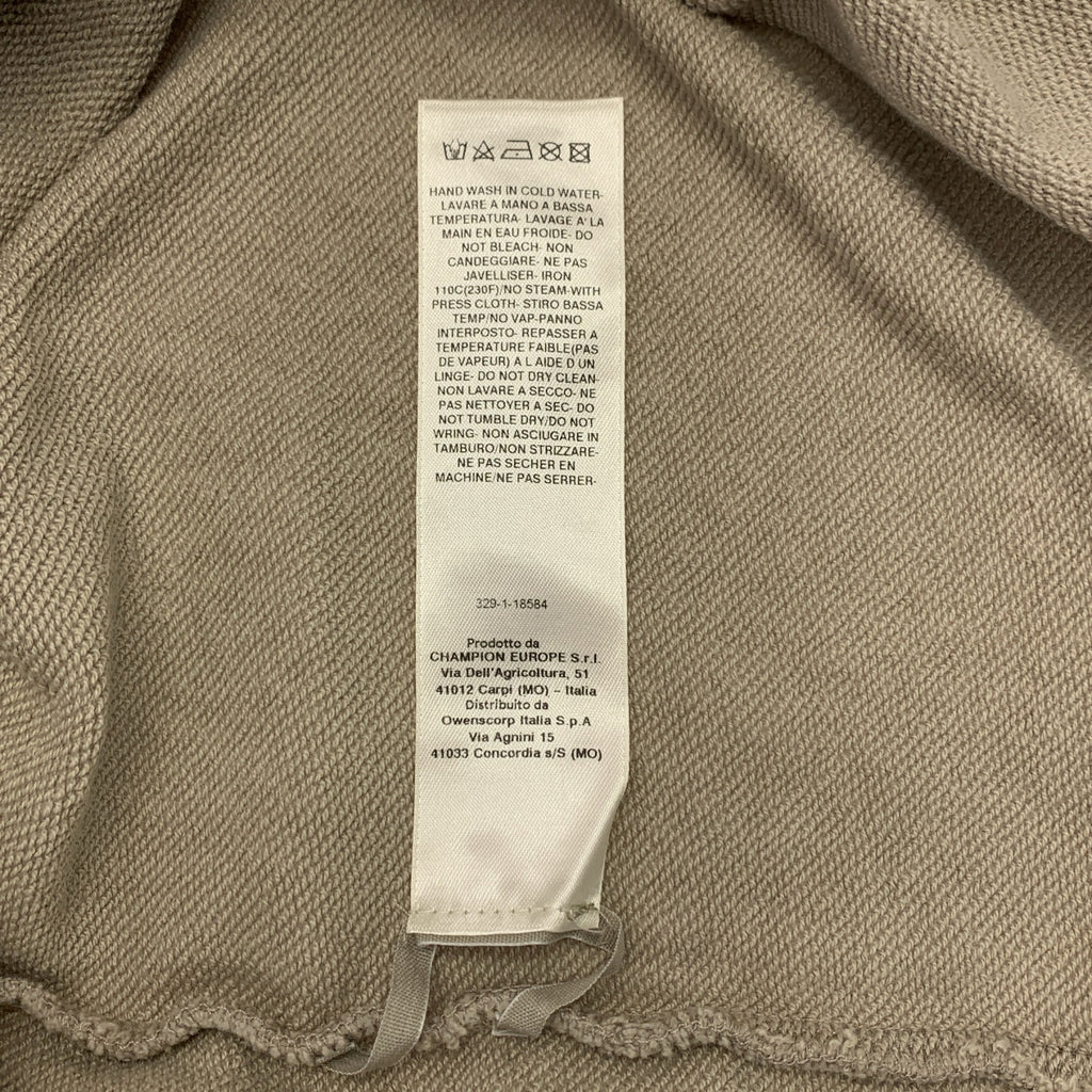 Rick Owens / リックオウエンス | × Champion / チャンピオン HOODED BODY ロゴ刺しゅう フーデッド ボディスーツ スウェットパーカー | M | メンズ