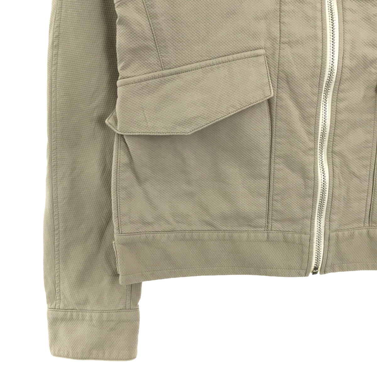 安南 |拉鍊外套 / 雙面擺動上衣外套 / 拉鍊外套 | 2 |米色/白色|男士