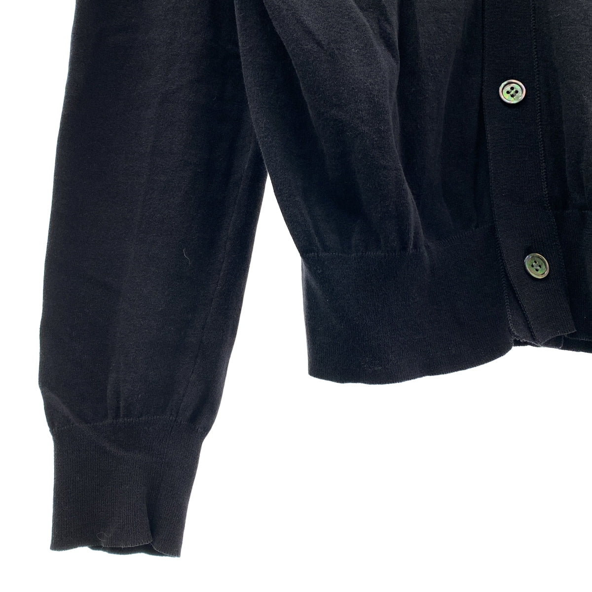 COMME des GARÇONS | 2018 春夏系列 | 棉質開襟衫 | L 碼 | 黑色 | 女款