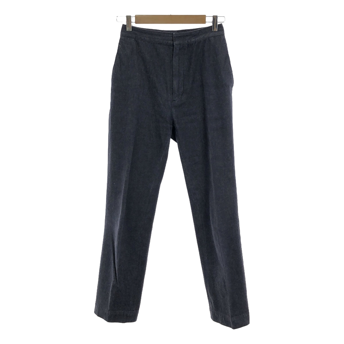 Curensology | Cotton Straight Denim Pants | 38 | Indigo | Women's