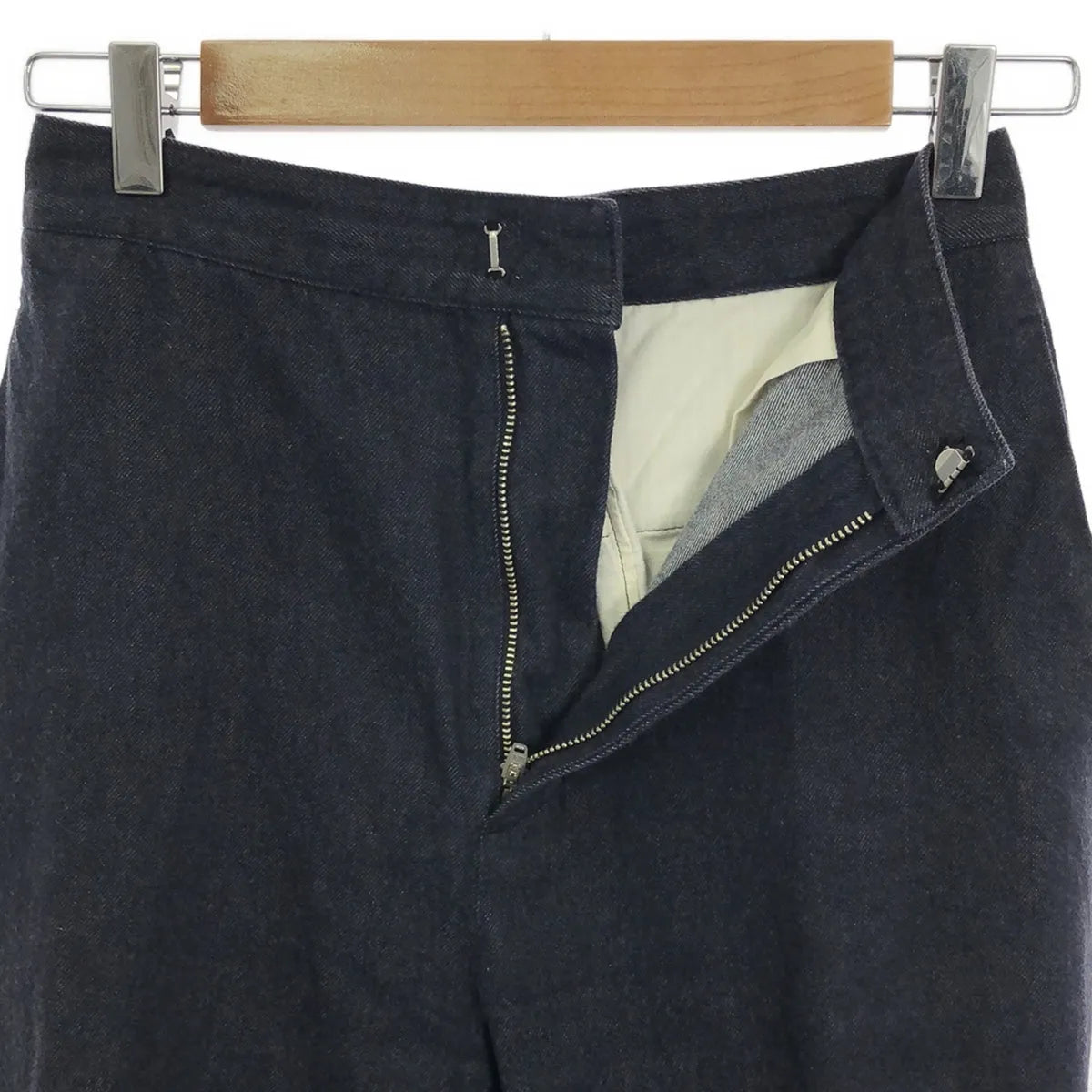 Curensology / 캘린솔로지 | 코튼 스트레이트 데님 팬츠 | 38 | 인디고 | 여성