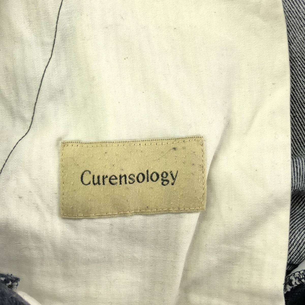 治療學 |棉質直筒牛仔褲 | 38 |靛藍 |女性的