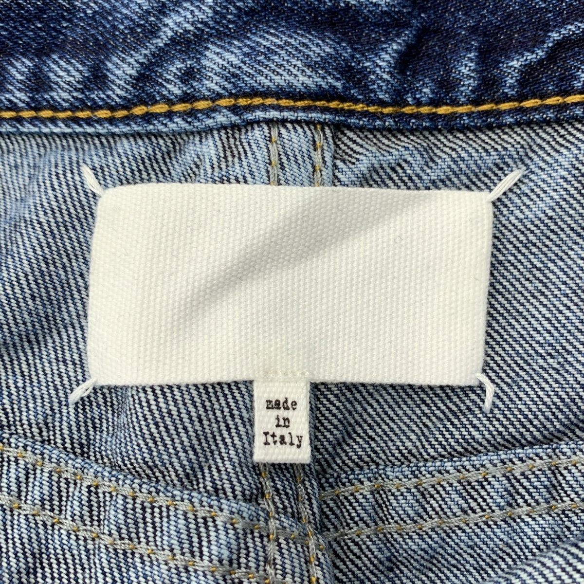 Maison Margiela / メゾンマルジェラ | 2020SS | パンチング デニム パンツ | 42 | レディース