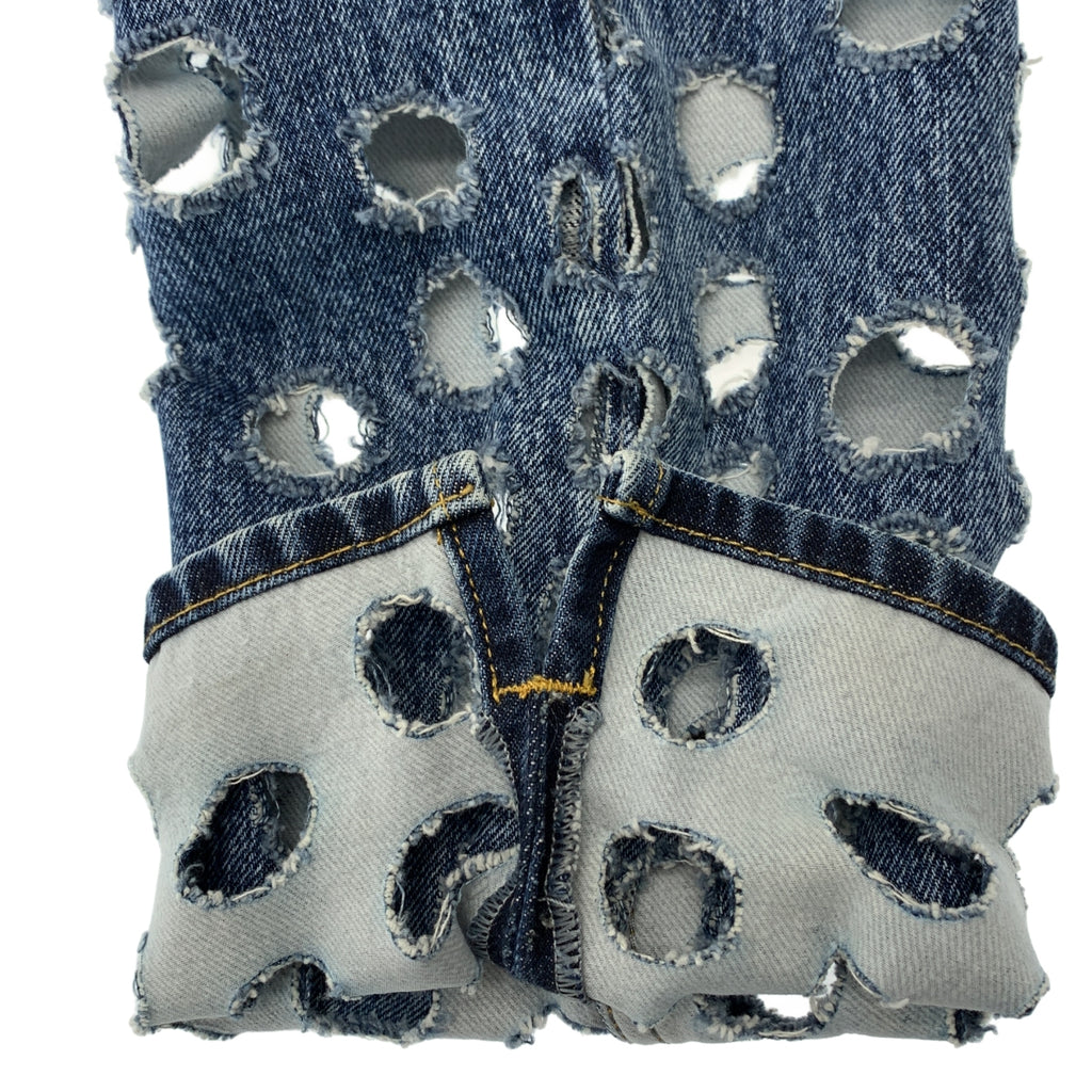 Maison Margiela / メゾンマルジェラ | 2020SS | パンチング デニム パンツ | 42 | レディース