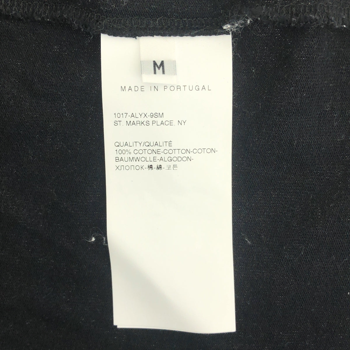 1017 ALYX 9SM / ALYX | 印花連帽T卹 | M碼 |
