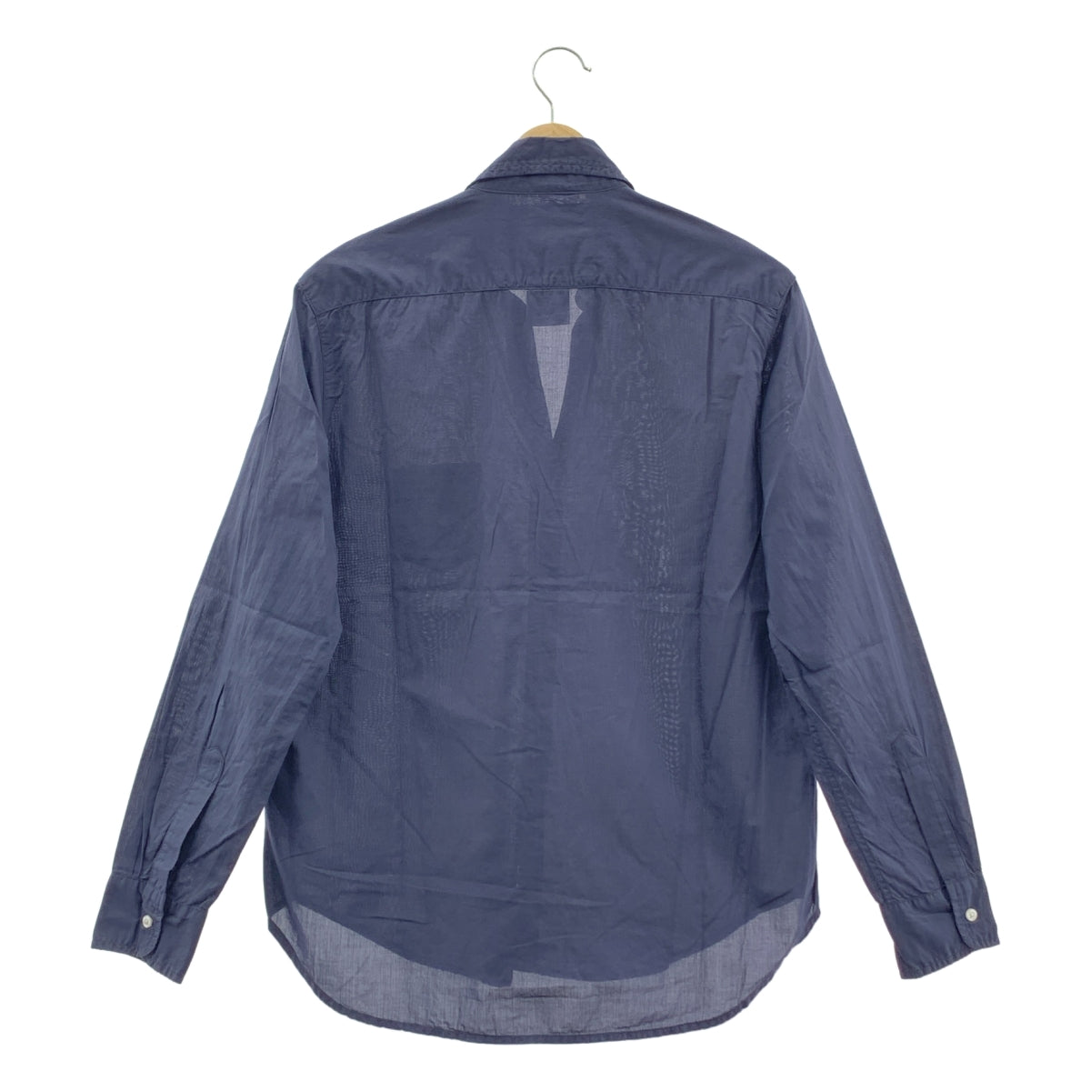 Frank &amp; Eileen | EILEEN 襯衫 淺色府綢 | XS | 海軍藍 | 女款